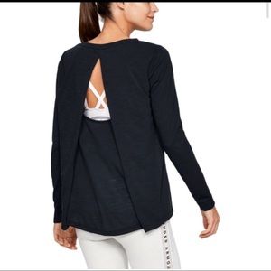Under Armor Long Sleeve, Black, M